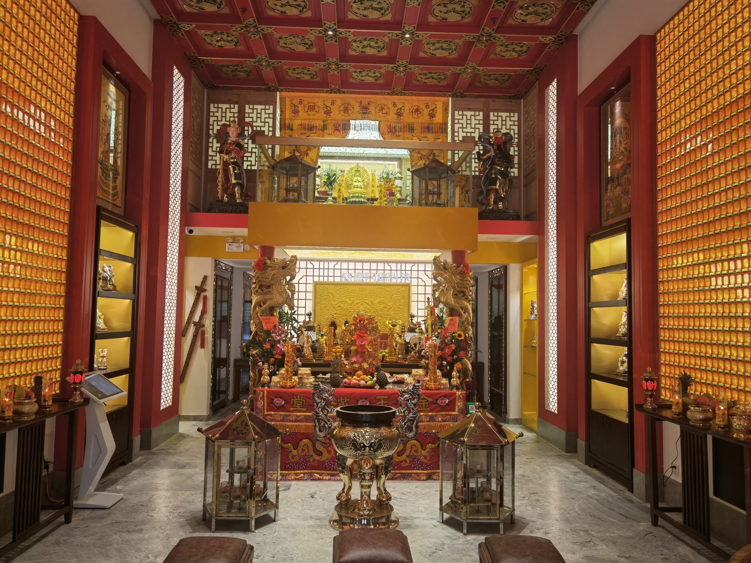 財(cái)神殿萬(wàn)佛墻|上下兩層僅100平，萬(wàn)神駐蹕，氣勢(shì)恢宏！