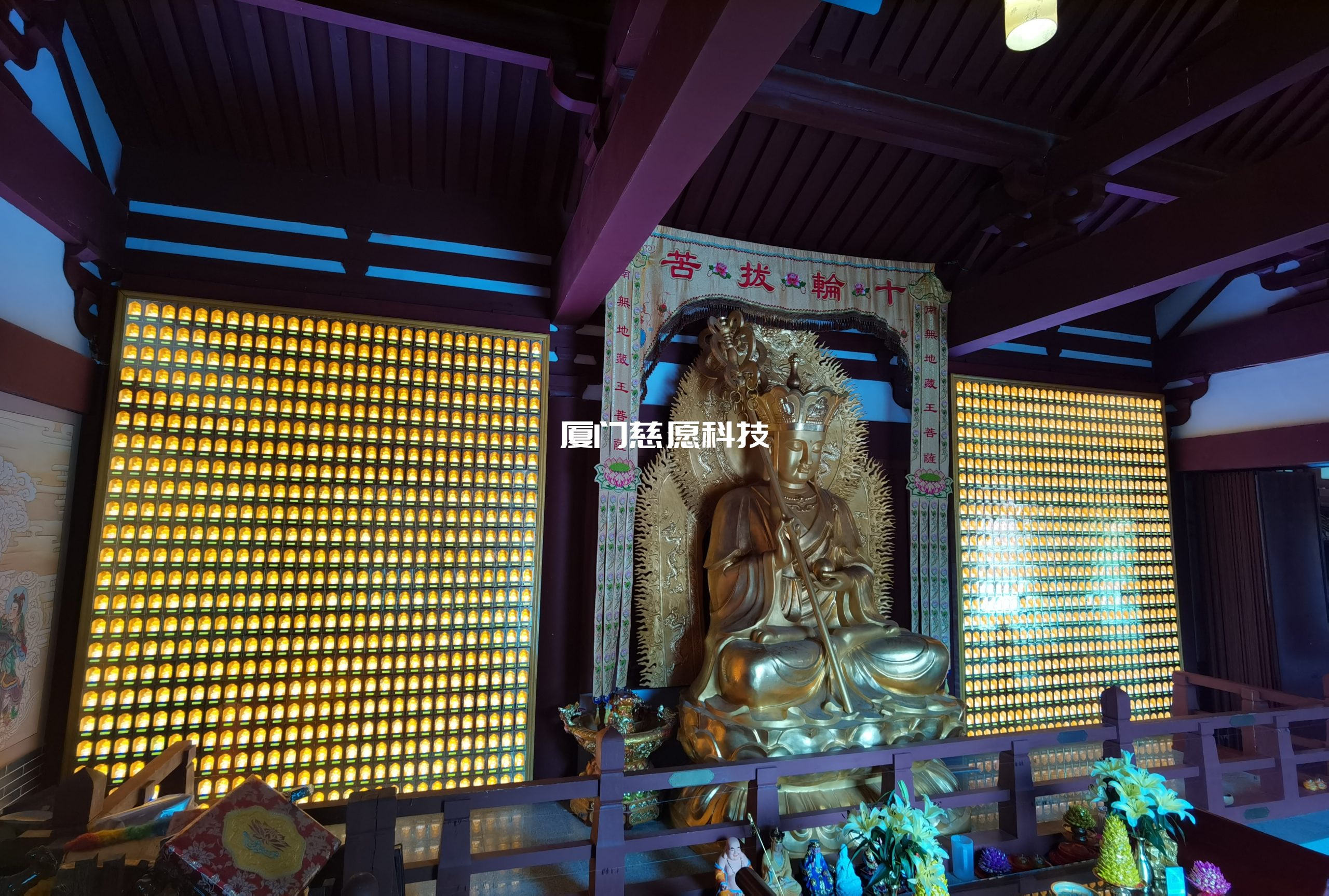 寺院一般可以建造哪些佛像的萬佛墻